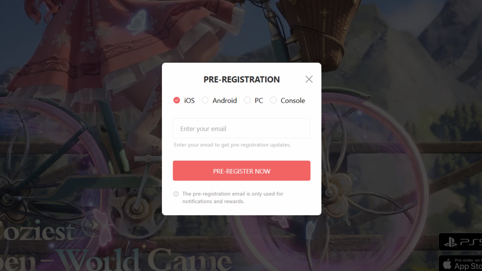 How to preregister for Infinity Nikki and get all milestone rewards