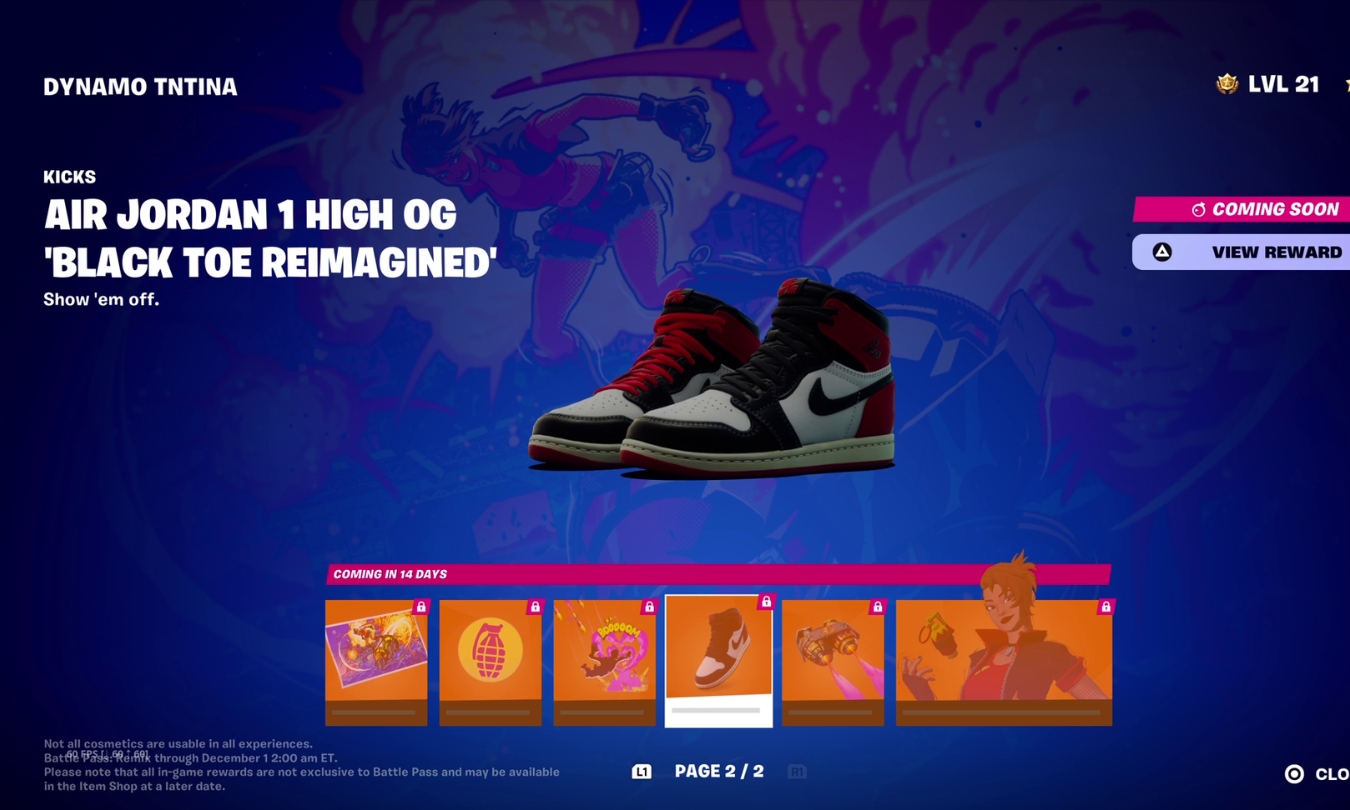 Chaussures à Fortnite