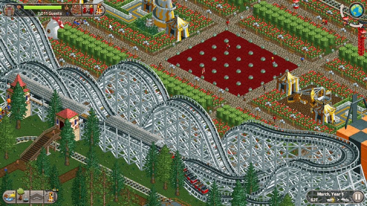 RollerCoaster Tycoon Classic принесет ностальгию по ПК на Nintendo Switch