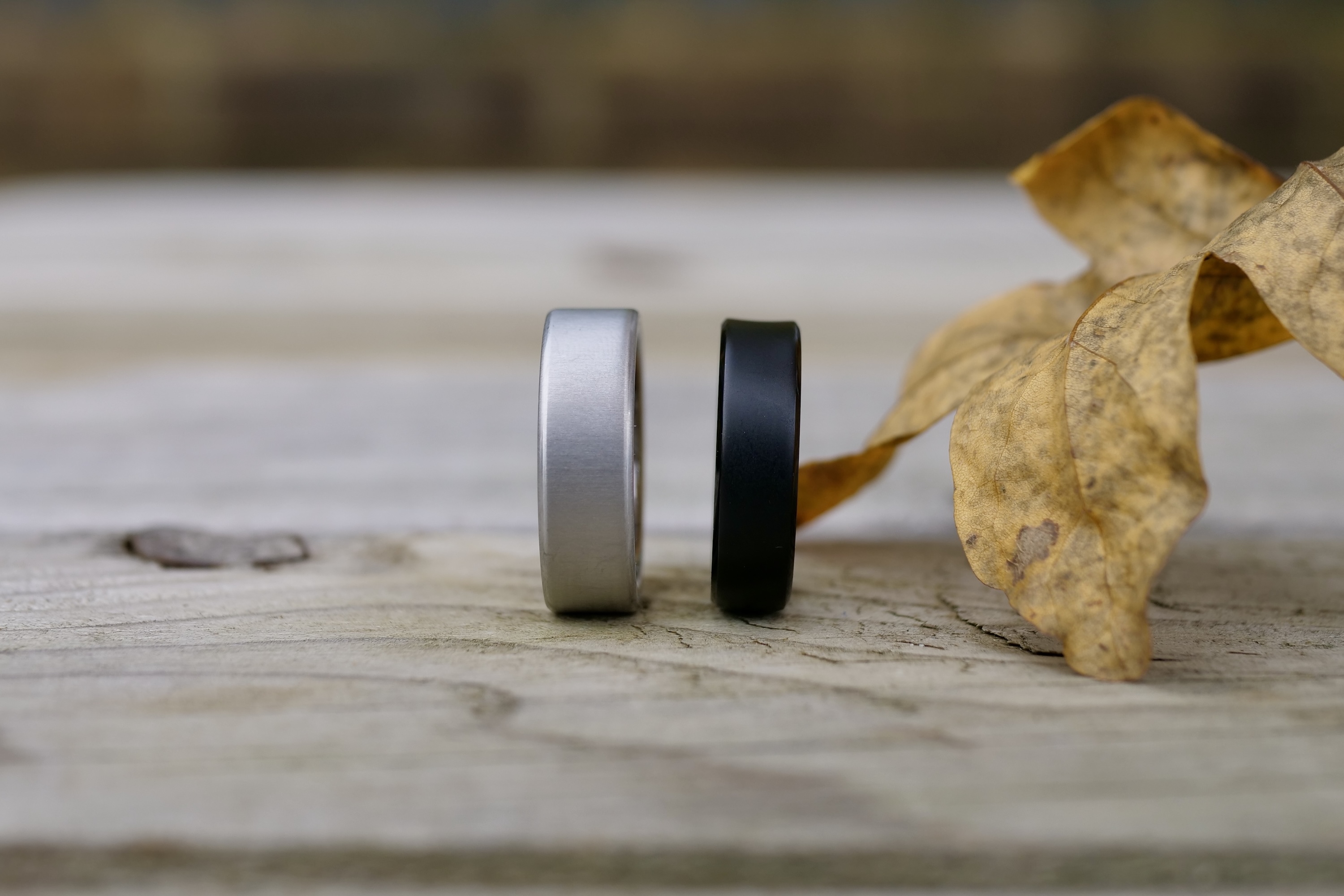 Der Oura Ring 4 und der RingConn Gen 2.