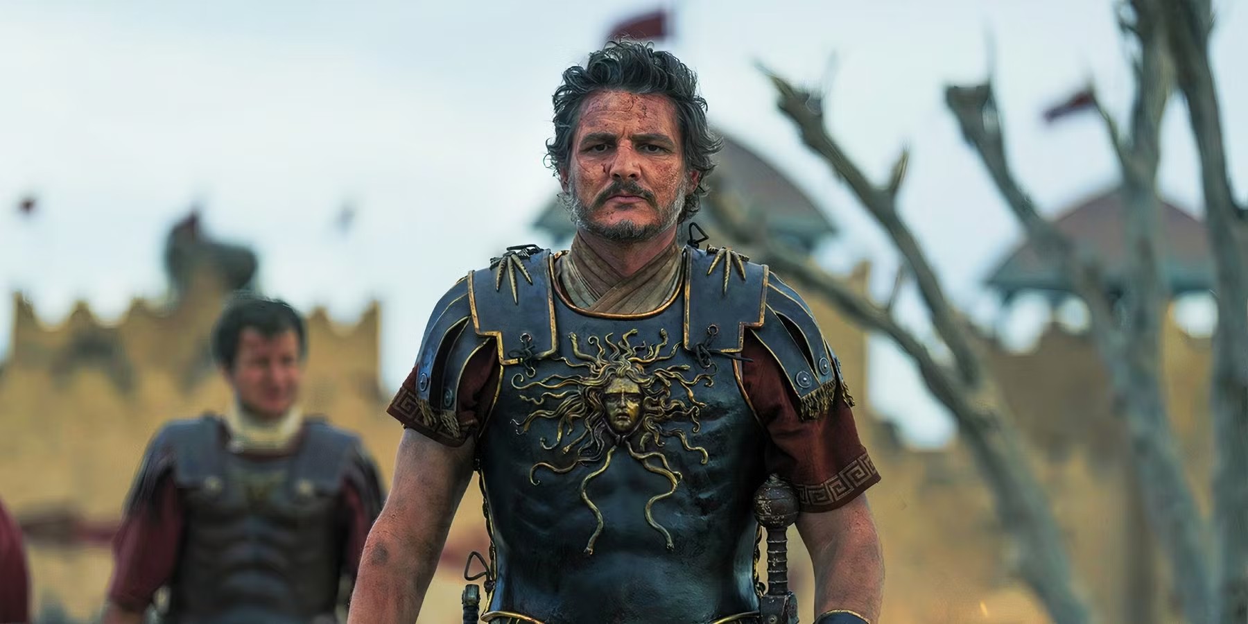 Um general romano olha para o futuro em Gladiador II.