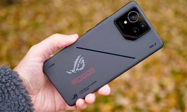 The Asus ROG Phone 9 Pro's AniMe Vision.