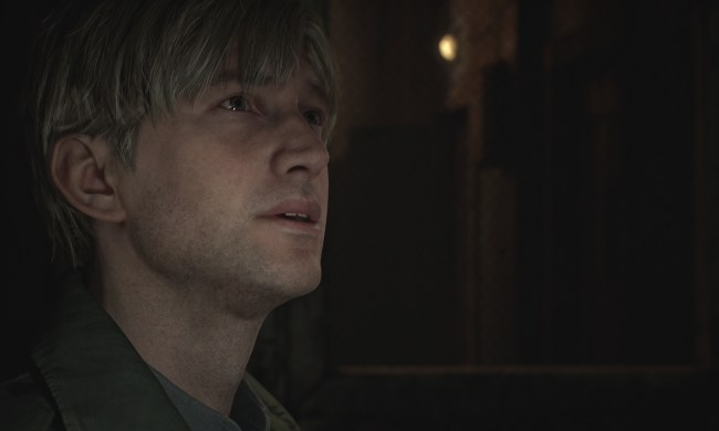 James Sunderland staring off to the side in Silent Hill 2.