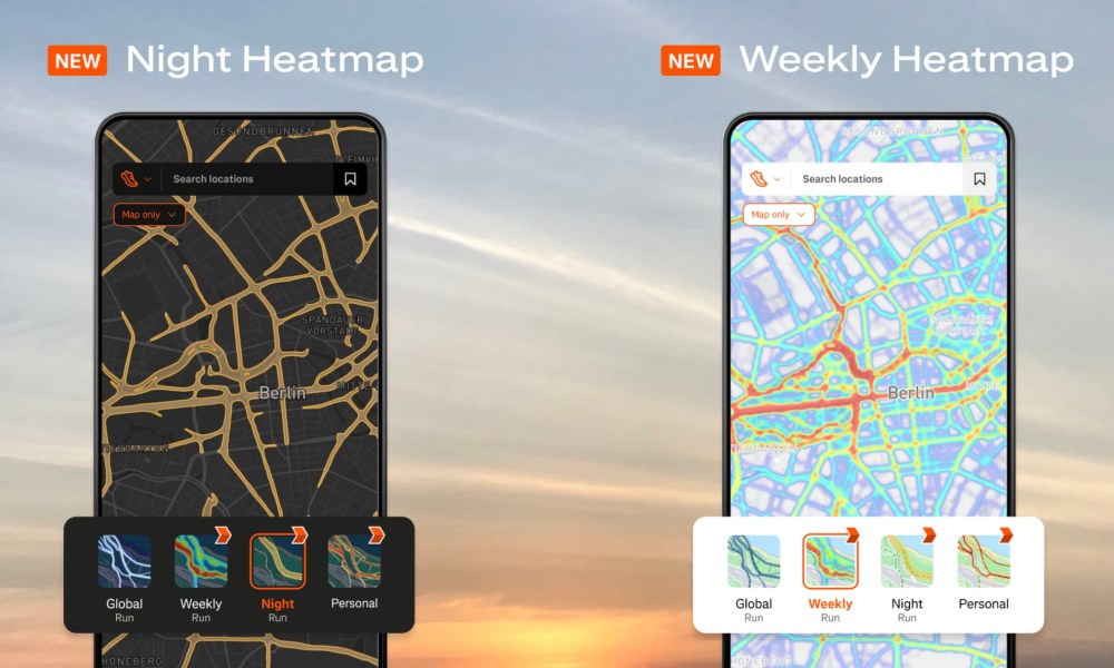 New heatmaps for Strava.