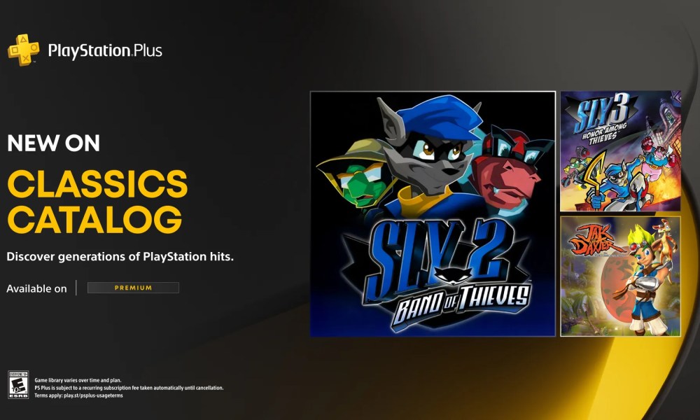 December classics catalog additions for PS Plus.