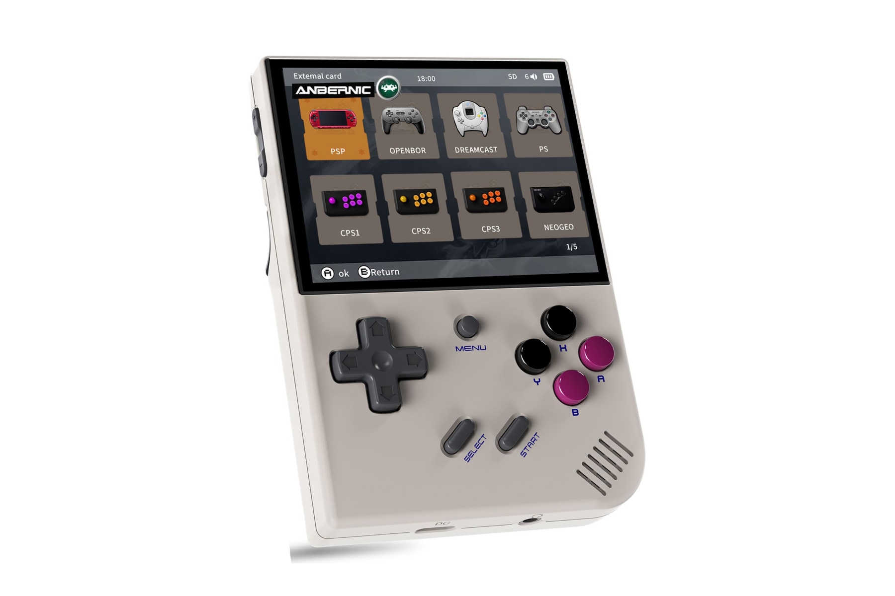 Anbernic handheld console