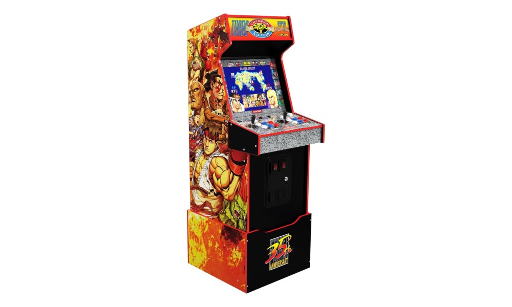 best gifts for pc gamers arcade1up capcom street fighter ii champion turbo legacy edition