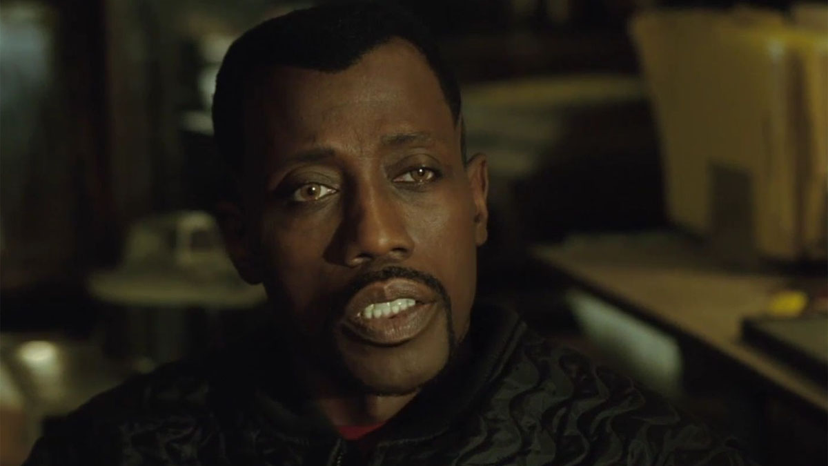 Wesley Snipes em Blade: Trinity.