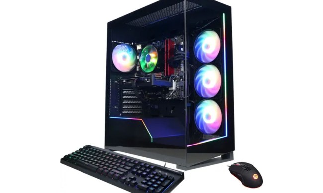 The CyberPowerPC Gamer Master Gaming Desktop on a white background.