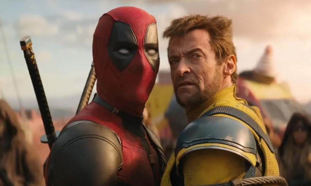 Wade and Logan in costume together in "Deadpool & Wolverine."