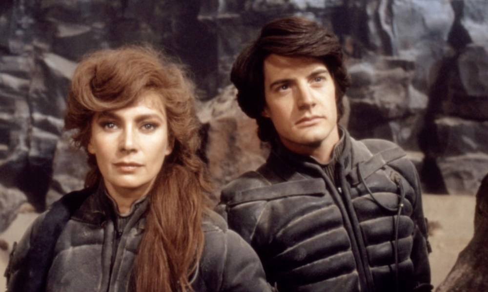 Francesca Annis and Kyle MacLachlan in Dune.