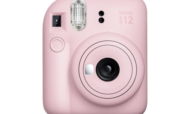 The Fujifilm Instax Mini 12 on a white background.