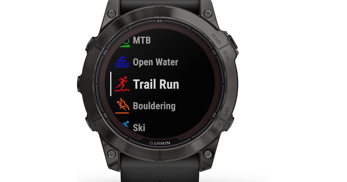 Save 0 on the active-focused Garmin Fenix 7X Pro today