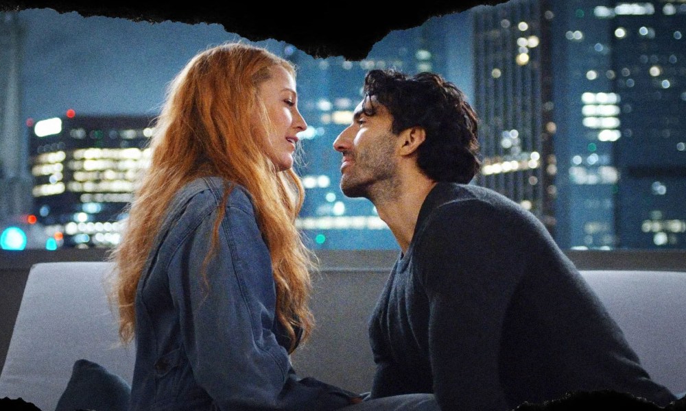 Blake Lively and Justin Baldoni in It Ends with Us.