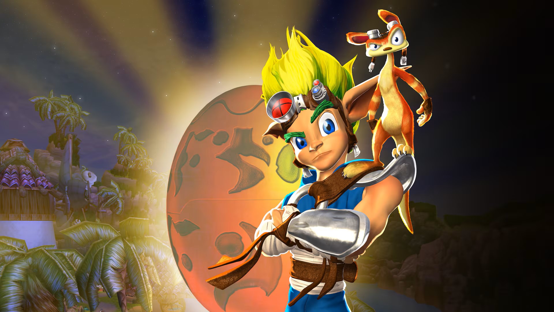 Key art for Jak and Daxter: The Precursor Legacy