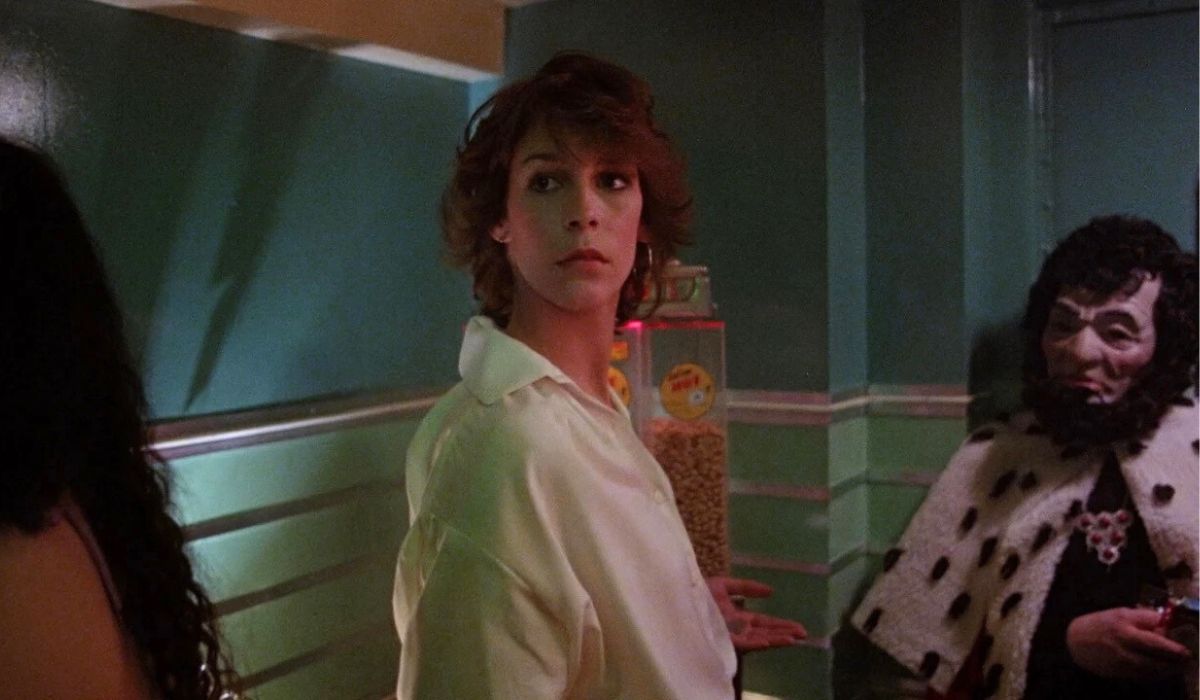 Jamie Lee Curtis spielt die Hauptrolle in „Terror Train“.