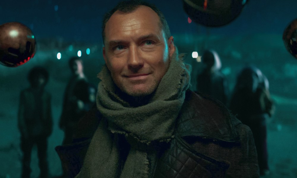 Jude Law smiles in Star Wars: Skeleton Crew.