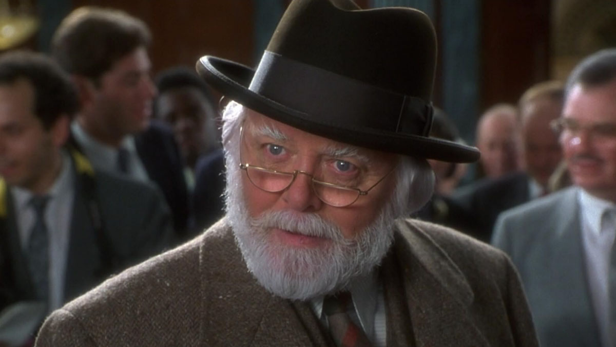 Richard Attenborough dans Miracle sur la 34e rue.