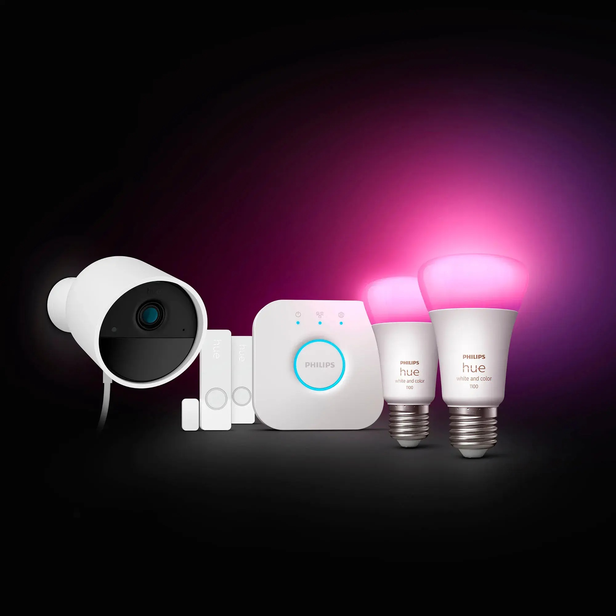 The Philips Hue Wired Seucirty Camera E26.