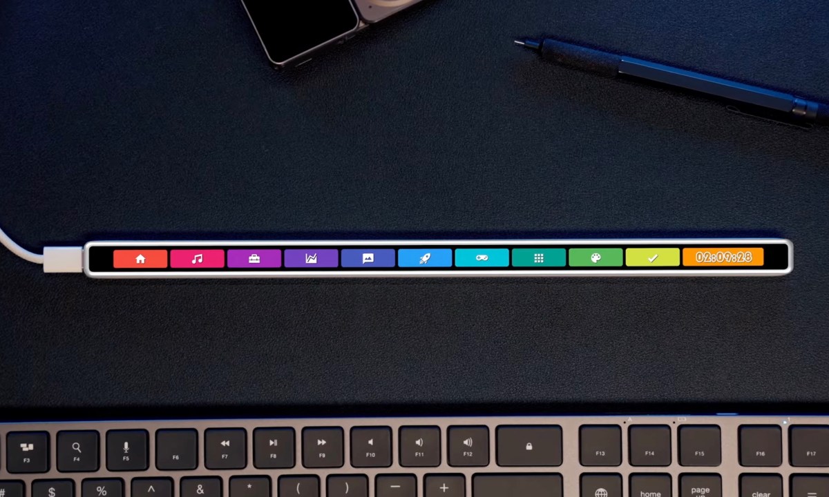 Standalone Touch Bar product, Flexbar.