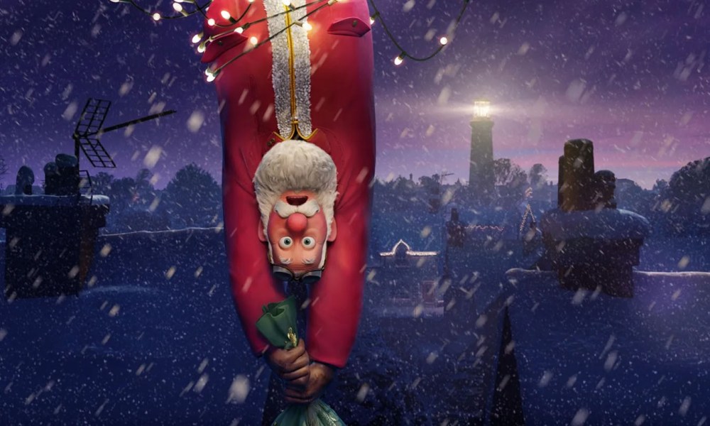 Santa Claus hangs upside down in That Christmas.