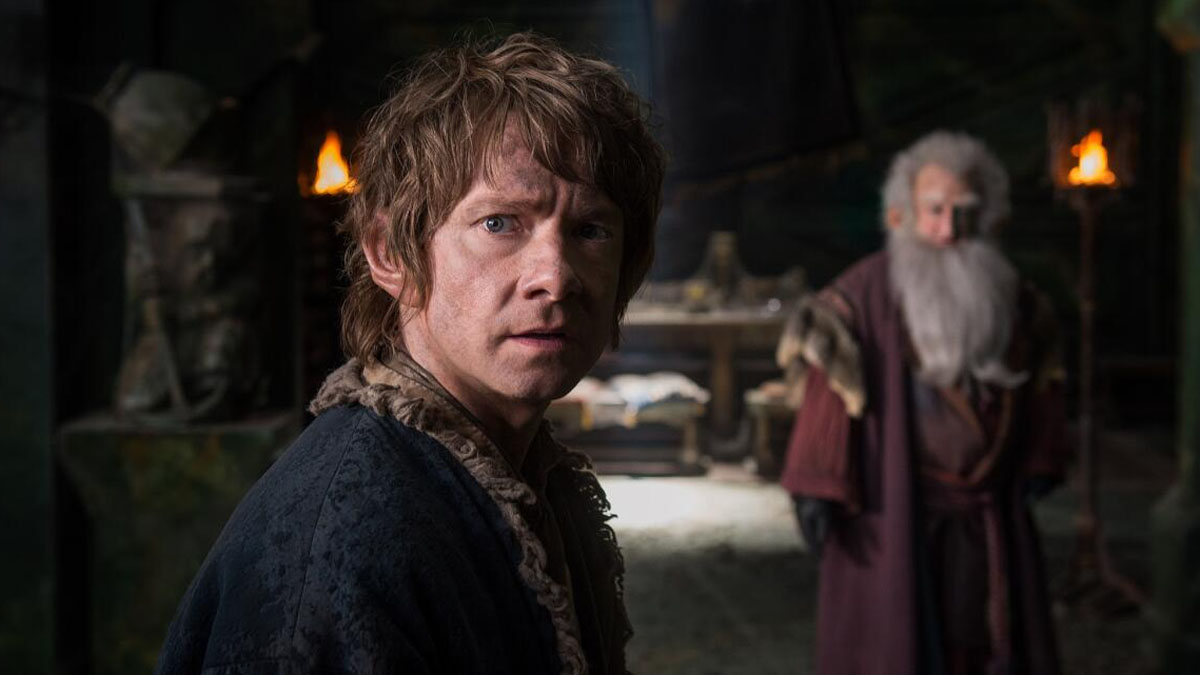 Martin Freeman em O Hobbit A Batalha dos Cinco Exércitos.