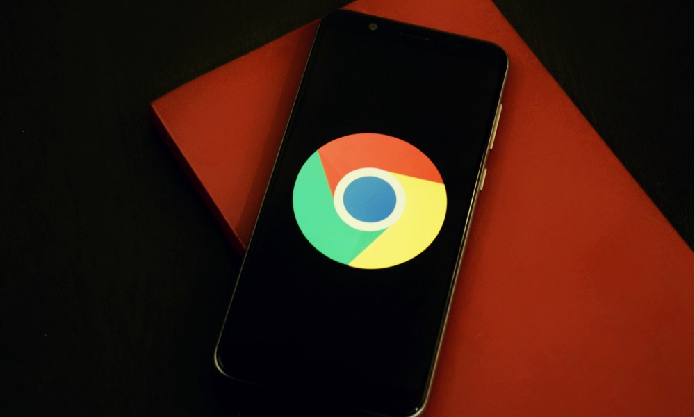 Google Chrome on an Android phone.