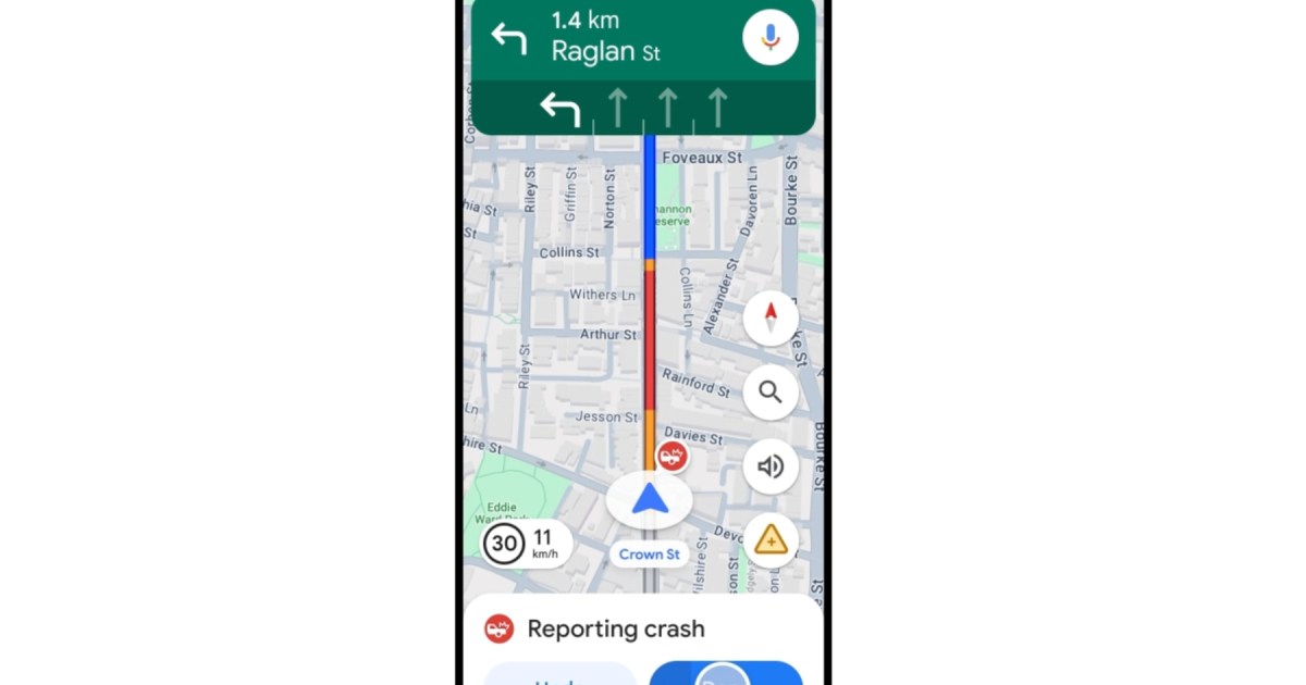 Waze incident reports are now appearing in Google Maps