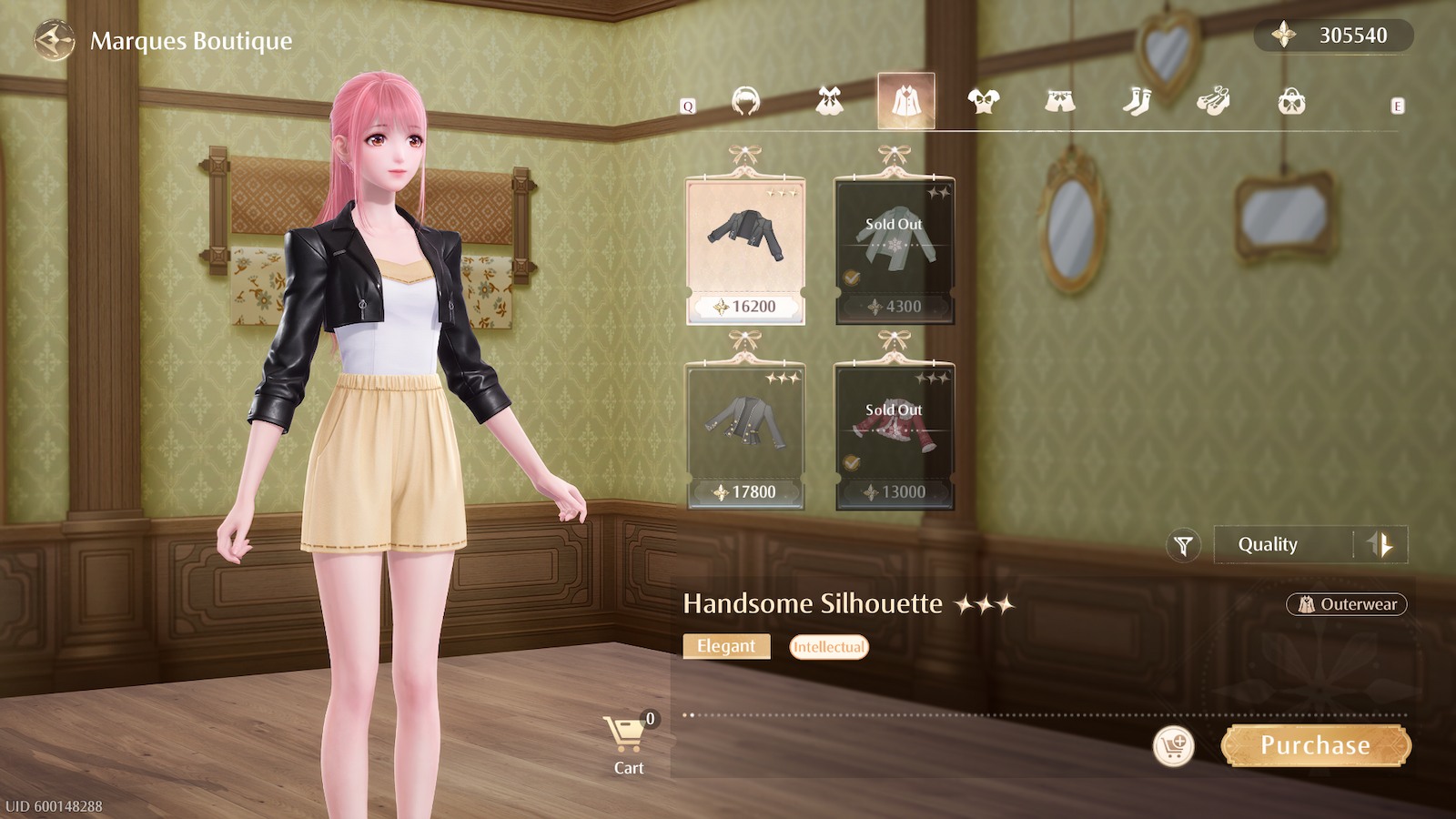 All clothing shop locations in Infinity Nikki