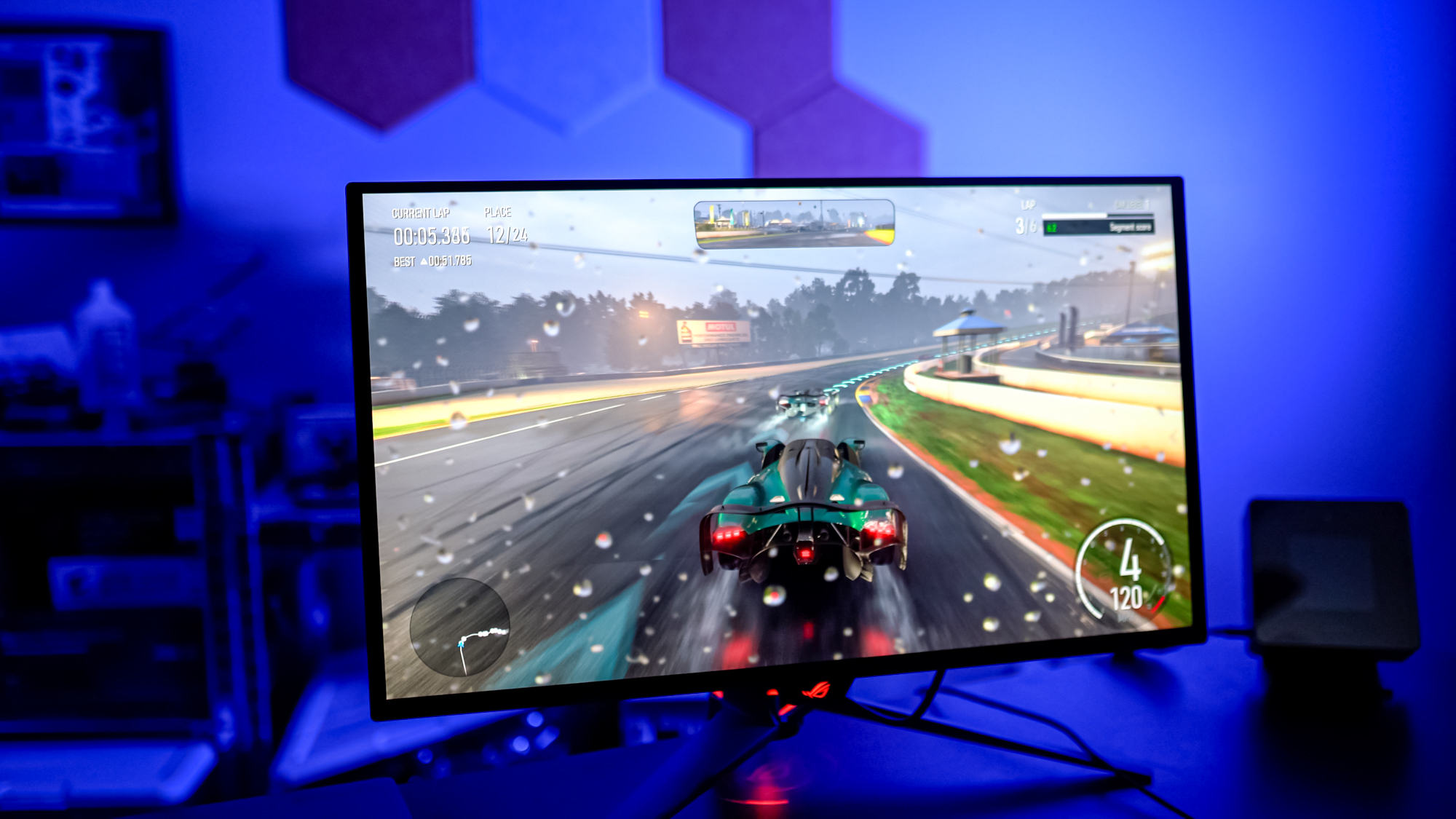 Forza Motorsport no Asus ROG Swift PG27UCDM.