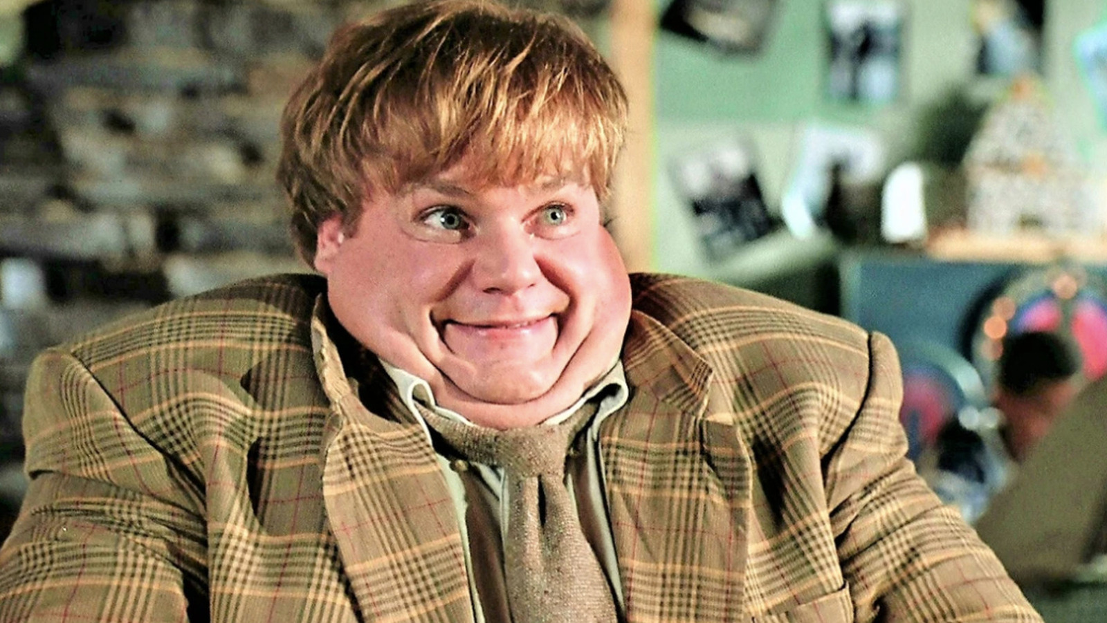 Chris Farley de la escena del restaurante en Tommy Boy