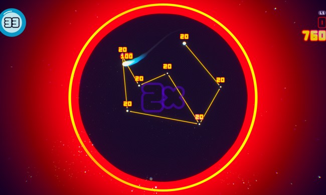 A comet forms a constellation in Faraway.