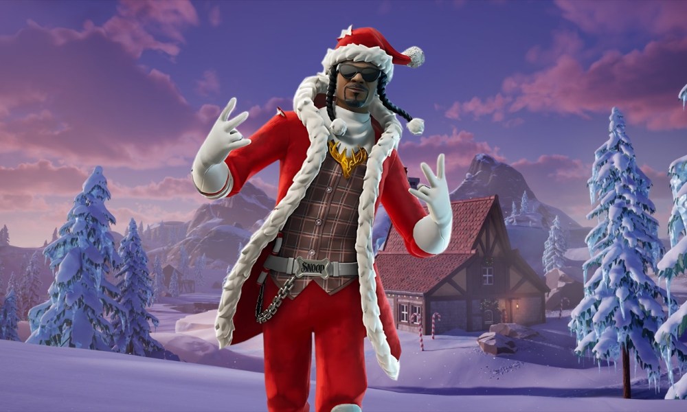 Snoop Dogg Santa skin in Fortnite