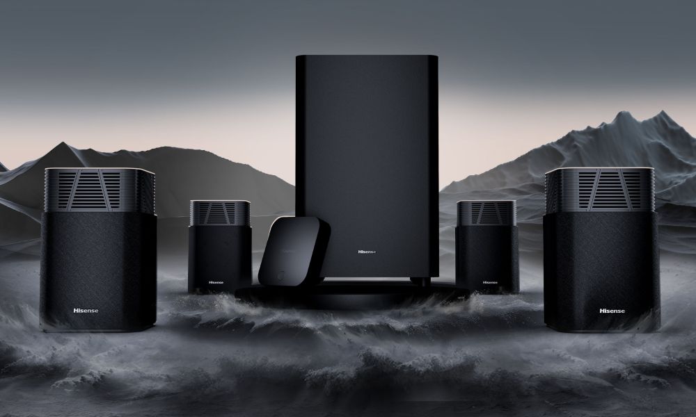 Hisense HT Saturn Wireless Home Theater System.