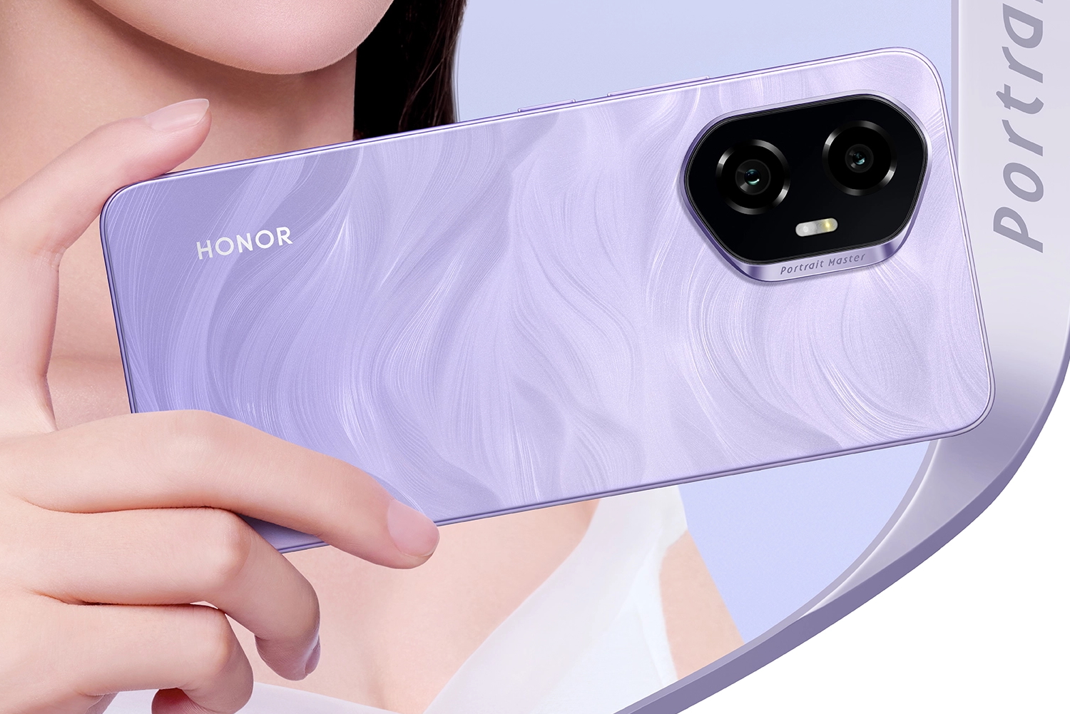 A promotional image showing the Honor 300.