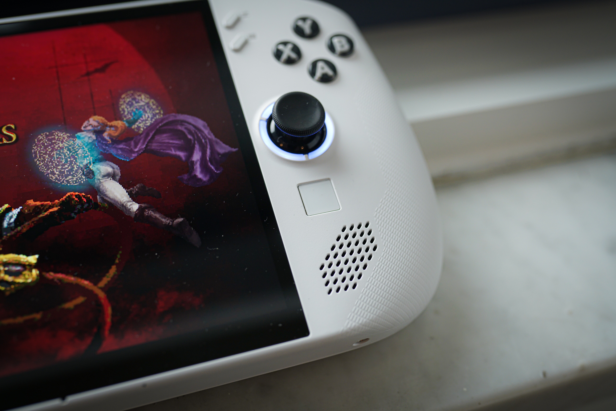 Fronttasten und Touchpad des Legion Go S.