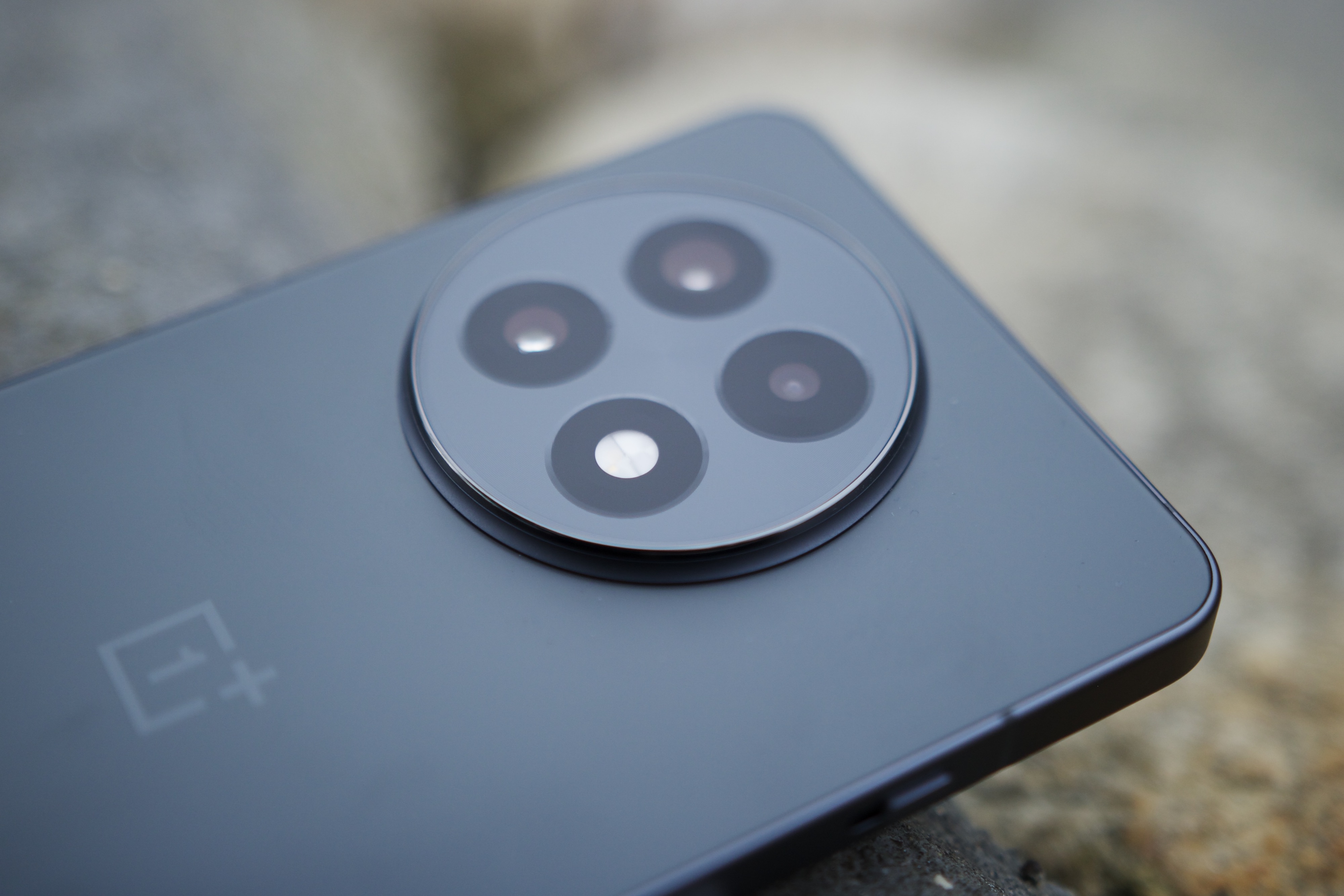 Close-up of the rear camera on the OnePlus 13R.