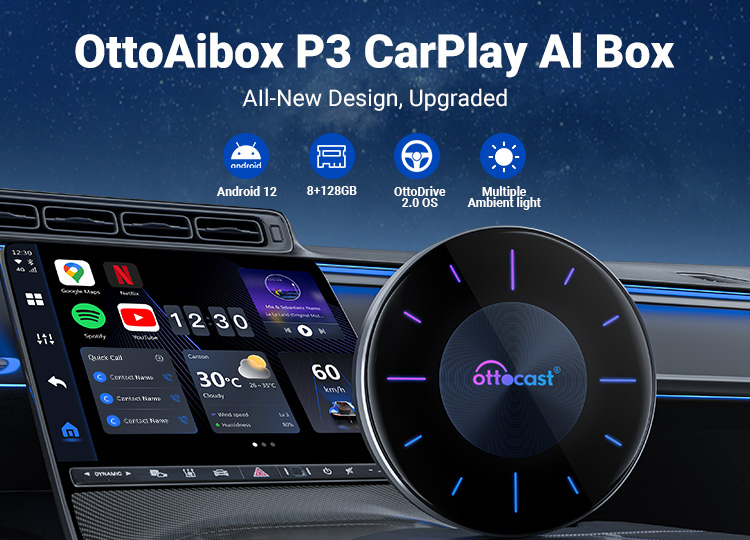 OttoAibox P3 CarPlay AI Box.