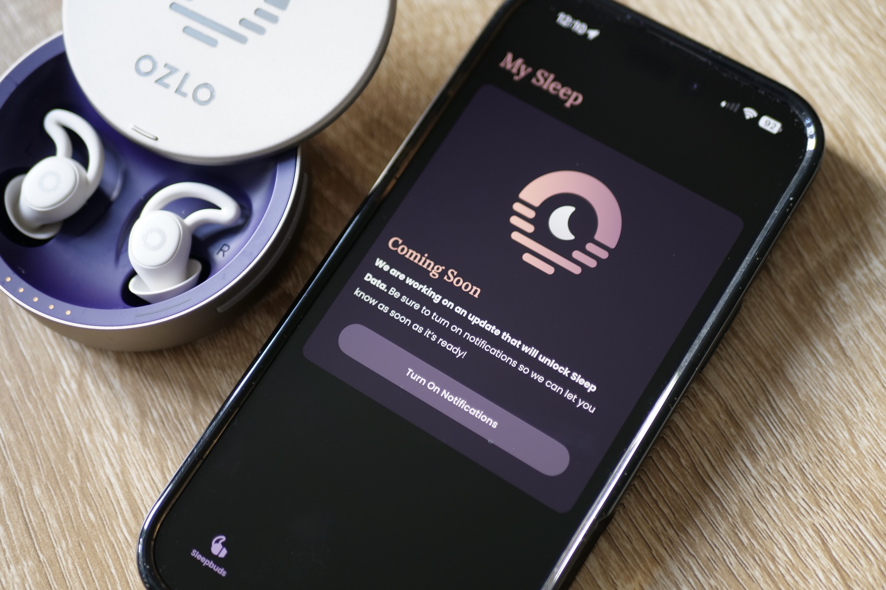 Próximamente la aplicación Ozlo Sleepbuds que muestra la función My Sleep.