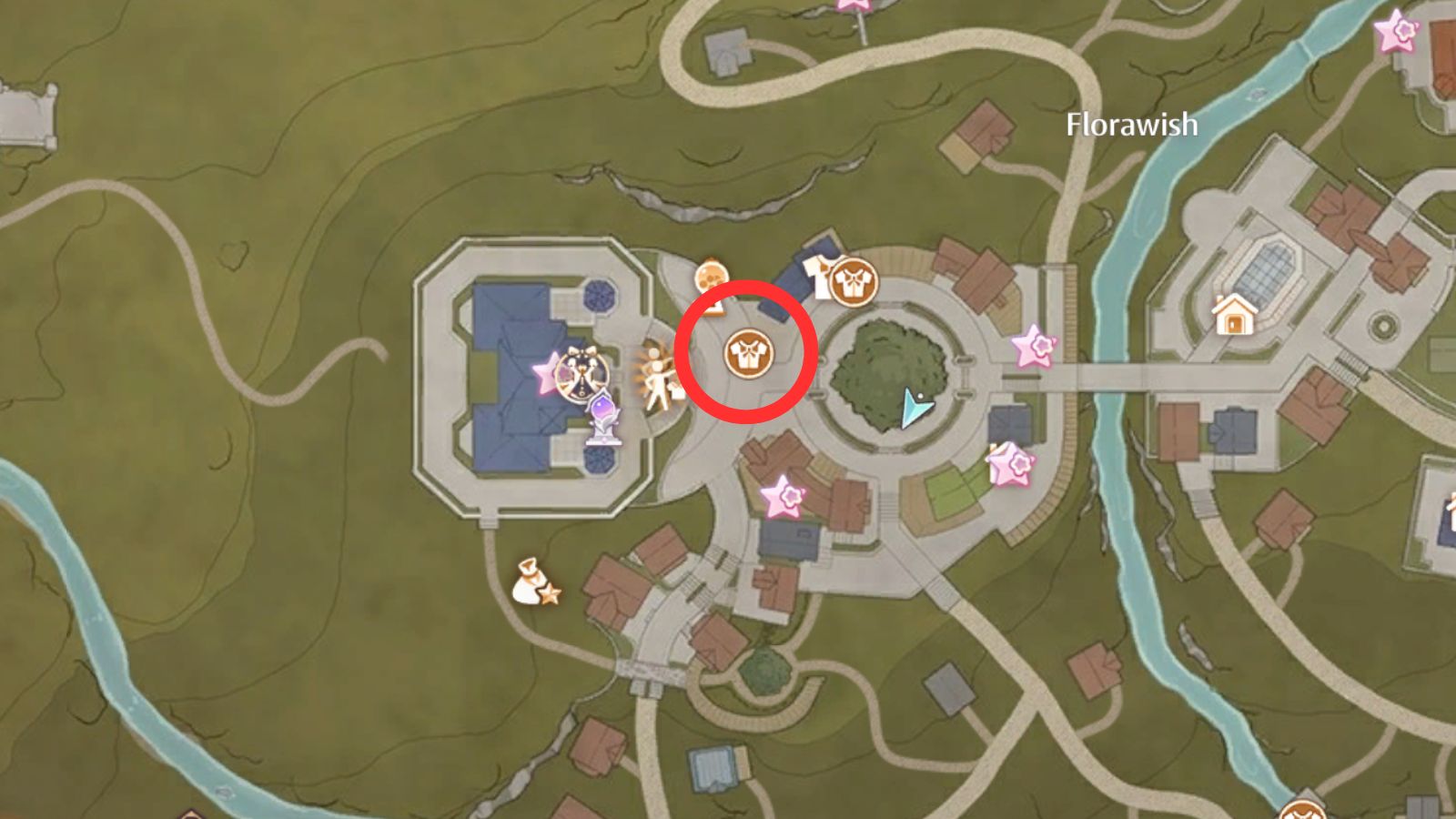 All clothing shop locations in Infinity Nikki