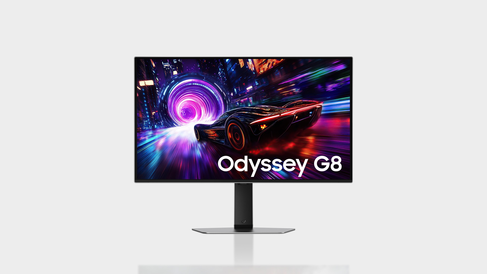 Samsung Odyssey OLED G8 gaming monitor.