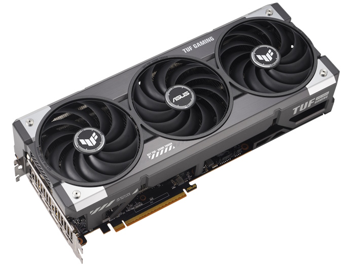 Un GPU Asus RX 9070 XT TUF.