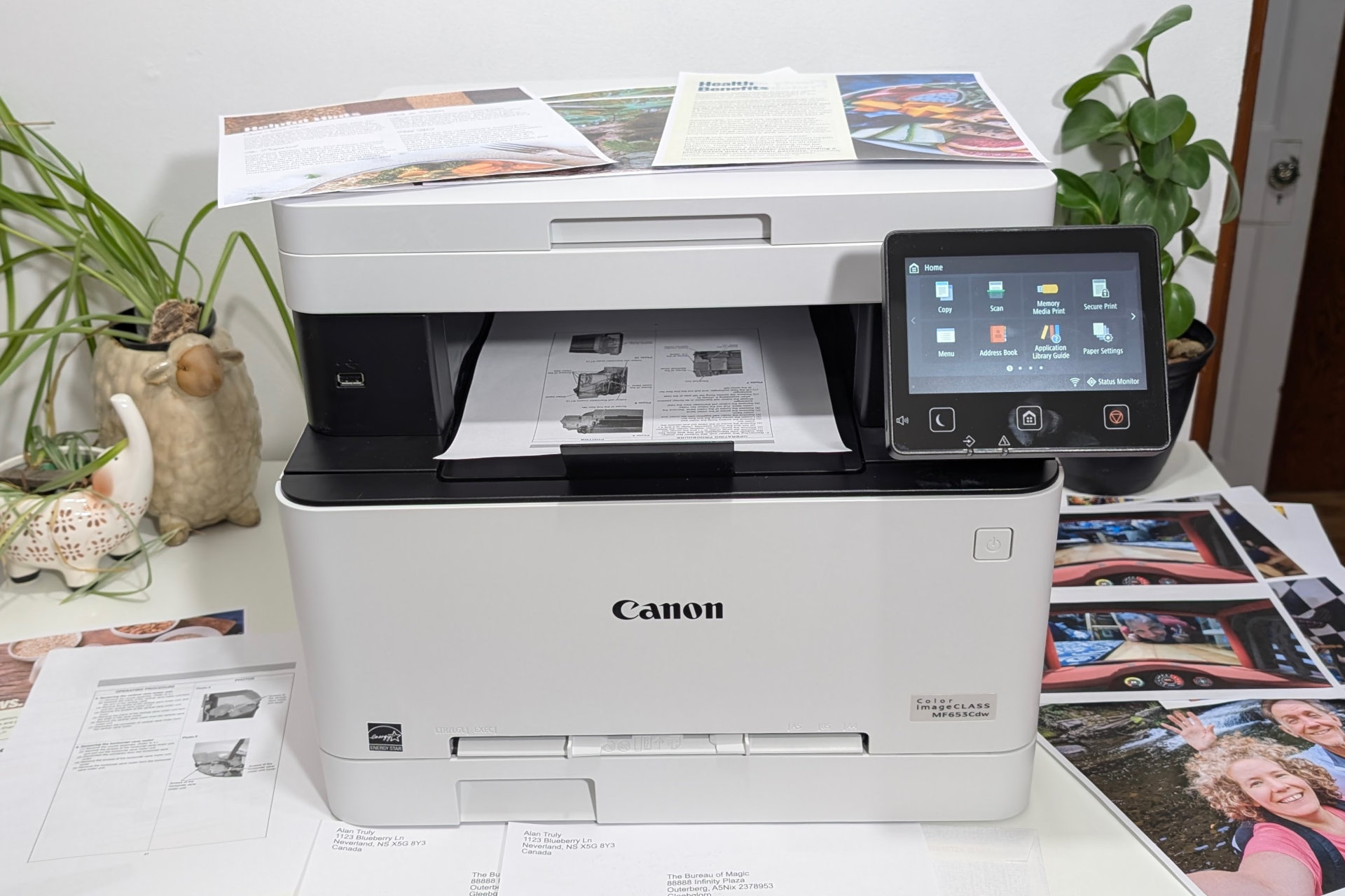 Der Color imageClass MF653Cdw von Canon ist ein schneller Drucker mit hervorragender Normalpapierqualität.