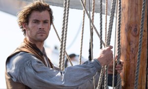 A man that holds ropes on a ship for In the Heart of the Sea.