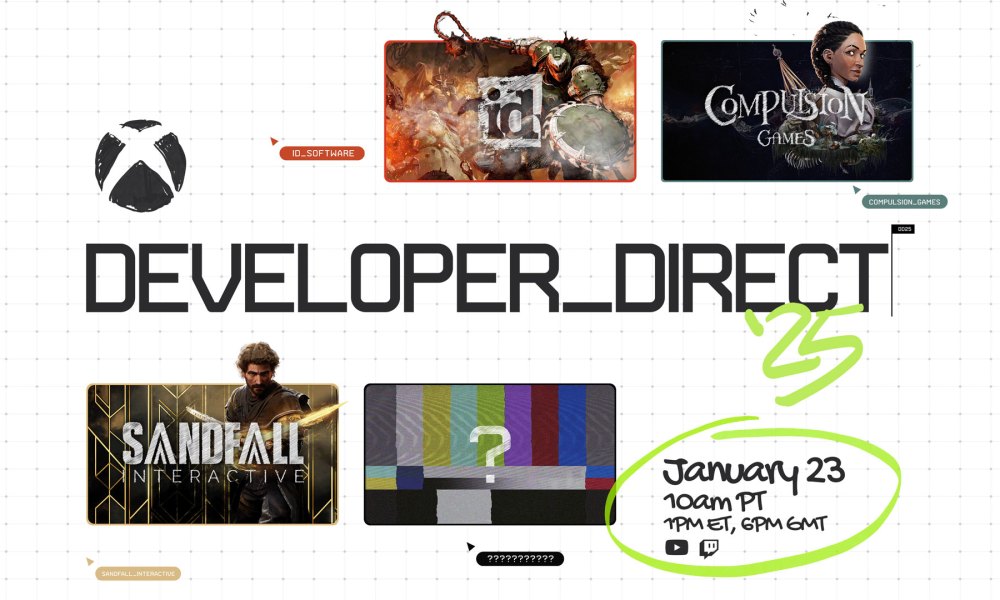 xbox developer direct january 2025 reveal