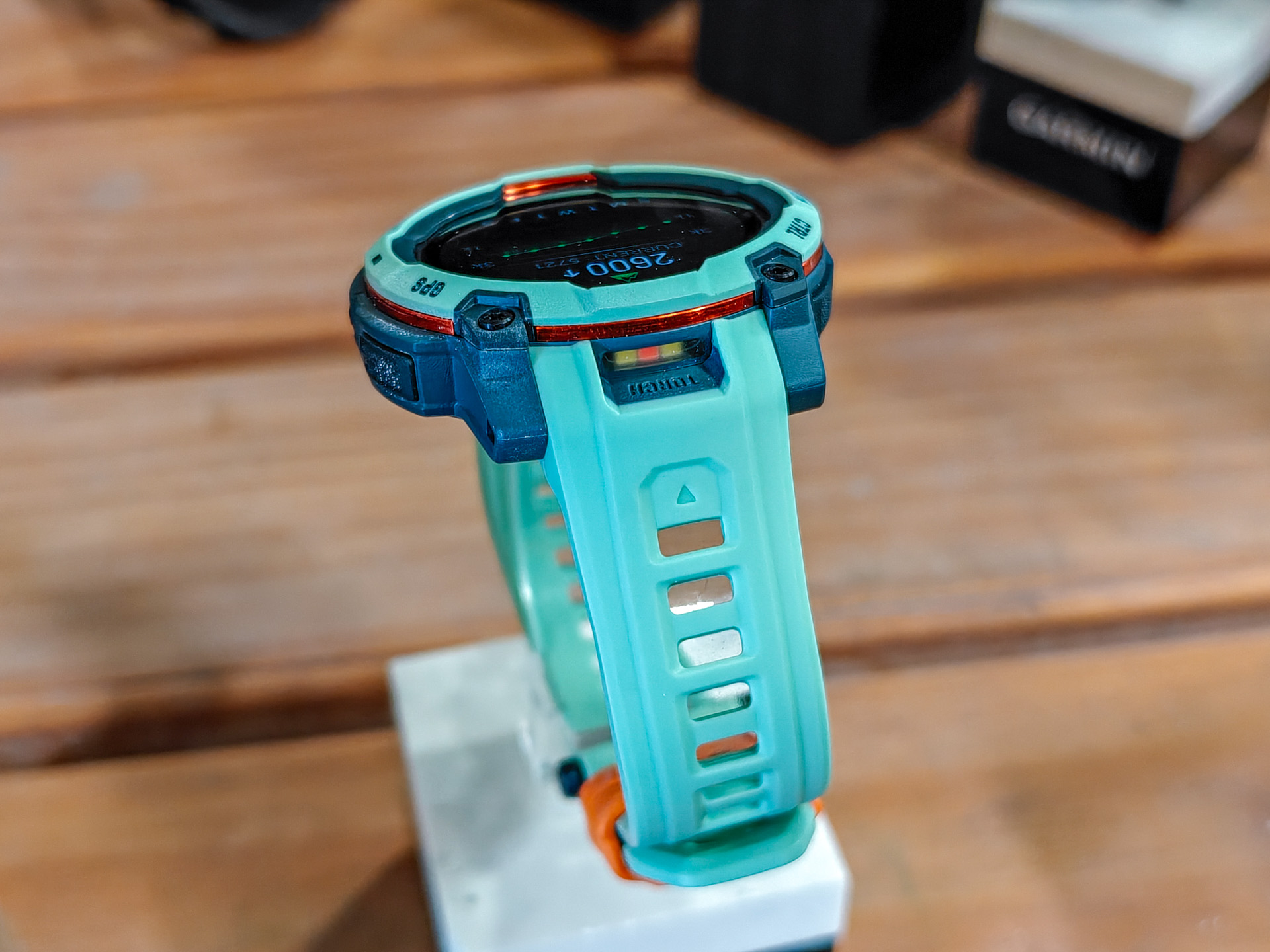 I tried the Garmin Instinct 3 at CES 2025, a new smartwatch with 24-day battery