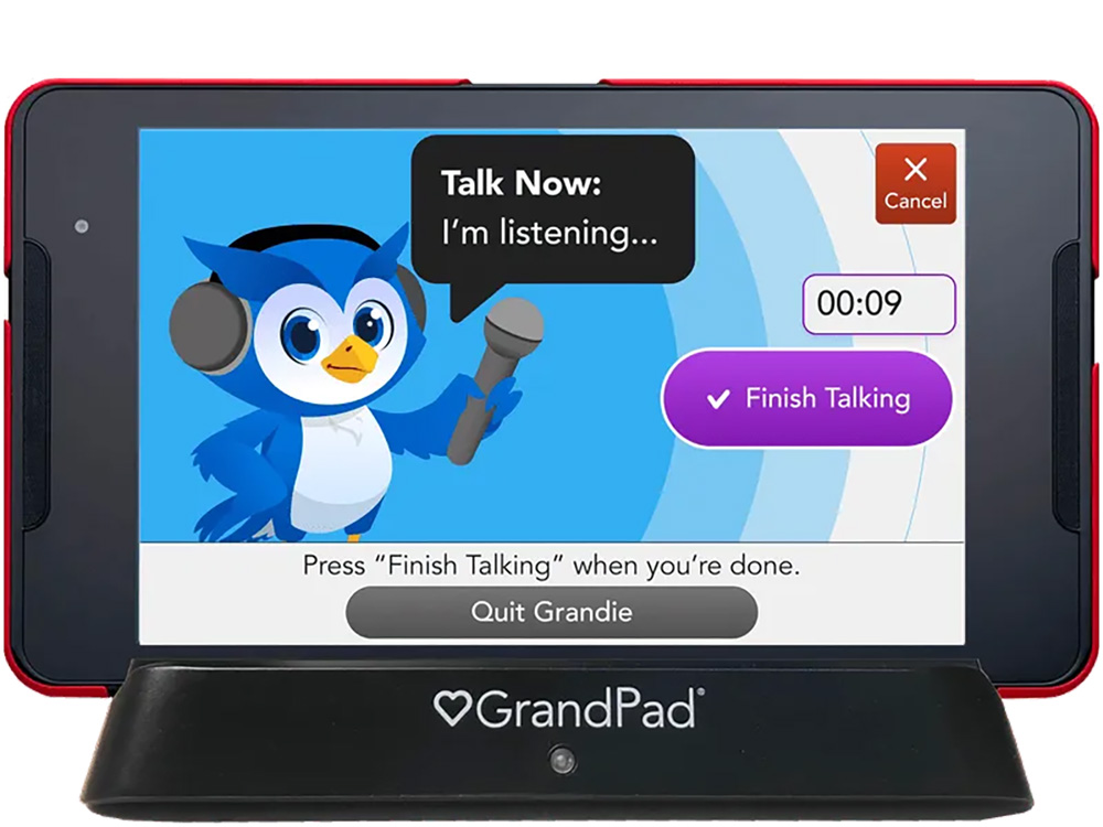 GrandPad Grandie Chat Discovery