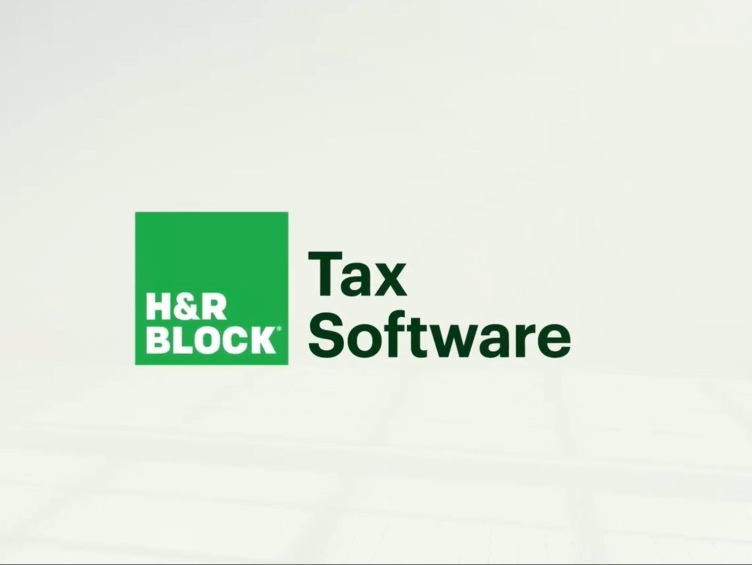 Still an ad for H&R Block Tax Software.