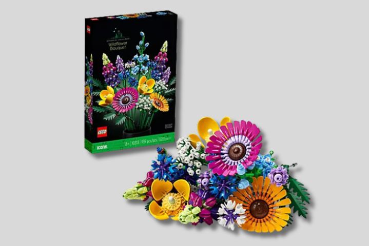 Blumen aus Legos