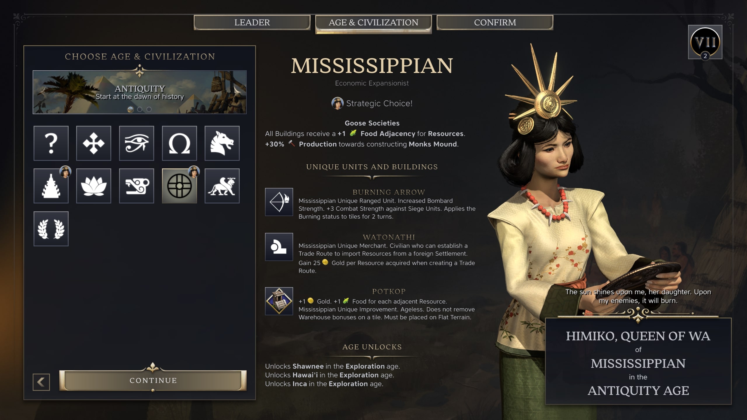 Una descripción general de la civilización en Civilization 7.